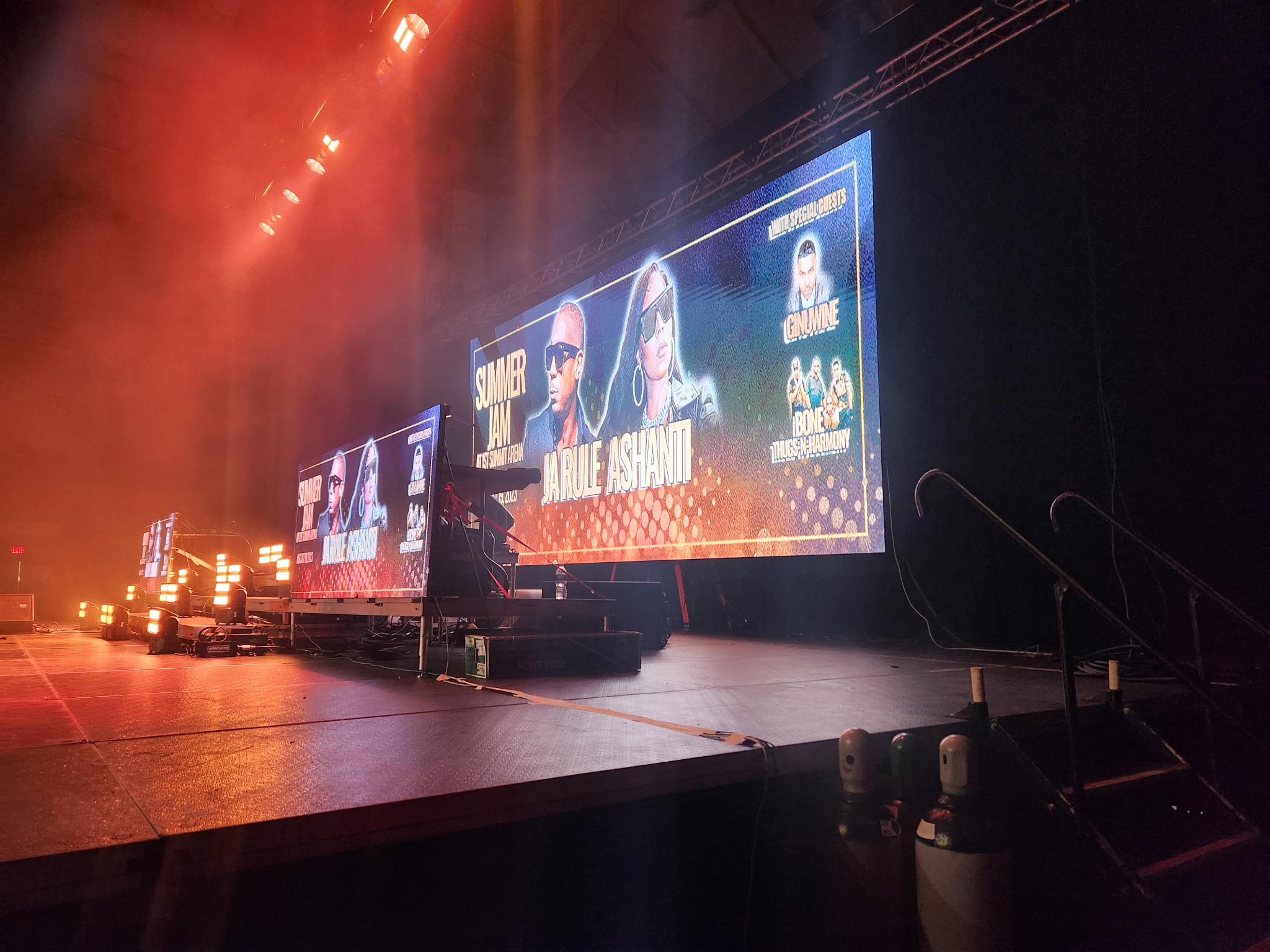 Concert event production
